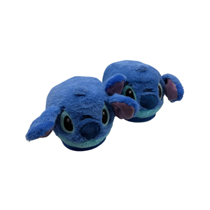 Disney Stitch Plush Slippers One Size GameStop Exclusive Geeknet