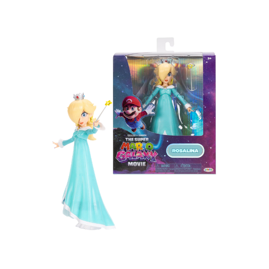 Jakks Pacific Super Mario Galaxy Movie Rosalina Figure (3+) – New in Box