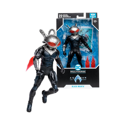 DC Multiverse Black Manta 7" Action Figure Aquaman and the Lost Kingdom