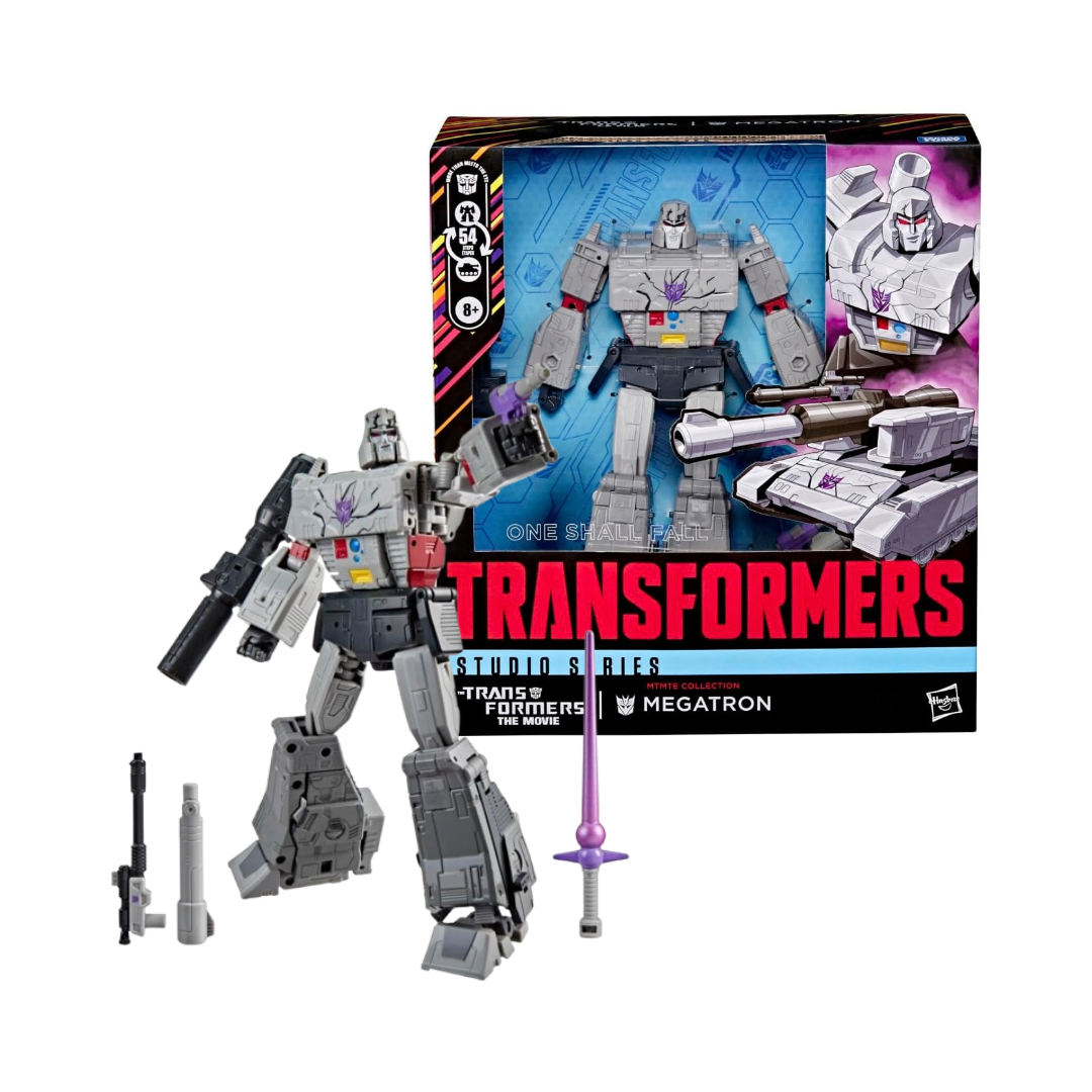 Transformers Studio Series MTMTE The Transformers Movie Leader Class Megatron 8.5 Inch Figure