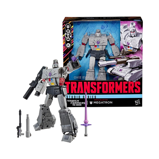 Transformers Studio Series MTMTE The Transformers Movie Leader Class Megatron 8.5 Inch Figure