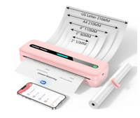 Itari M832 Portable Printer - Compact, Inkless, Wireless, Travel-Ready