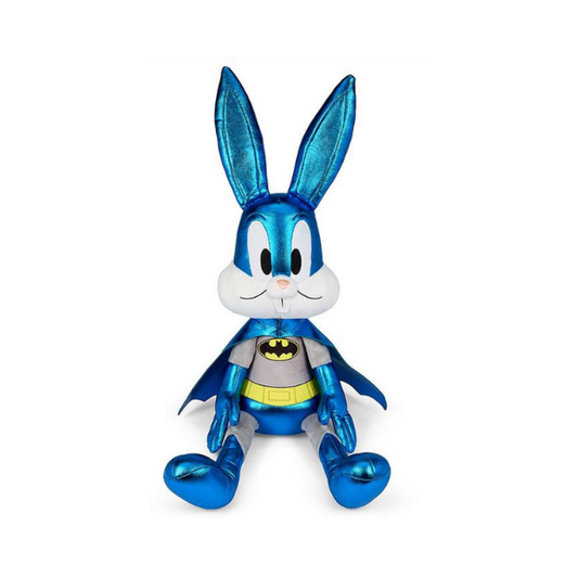 Kidrobot Looney Tunes Bugs Bunny as Batman 13-Inch Metallic Plush Collectible