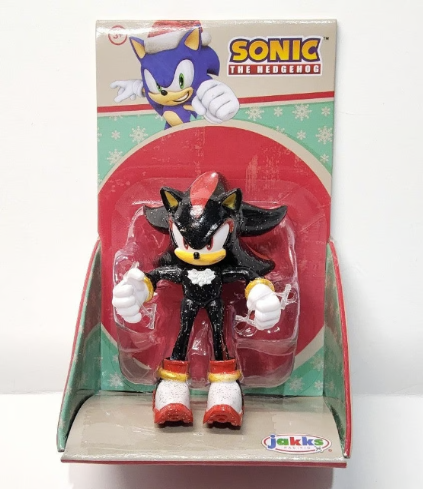 Sonic the Hedgehog Shadow Holiday Christmas 2.5" Action Figure