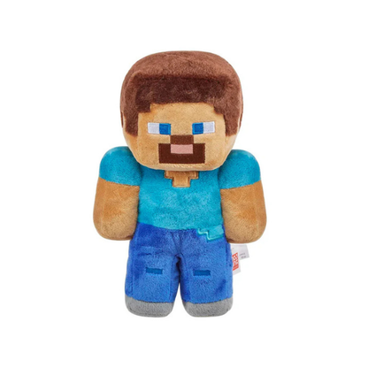 Mattel Minecraft Steve 8-Inch Plush Toy – Soft Collectible for Kids 3+