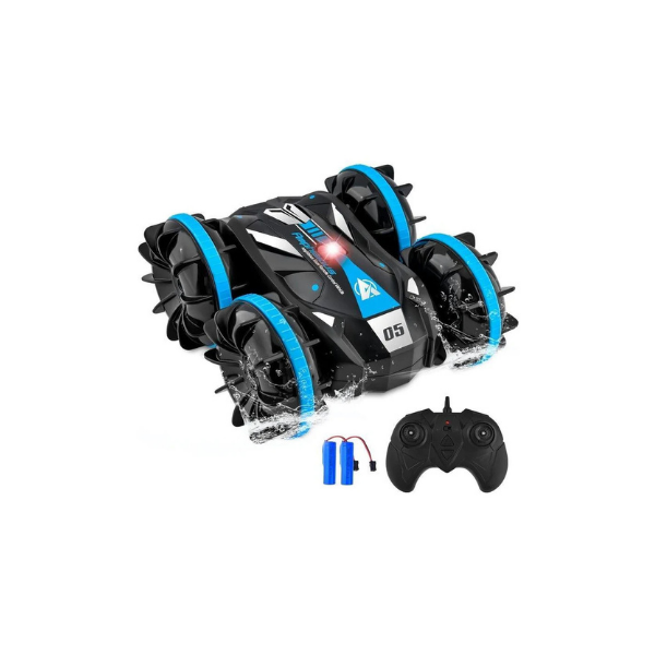 HEXSOLID Amphibious RC Car – Waterproof 360° Rotation & Double-Side Drive