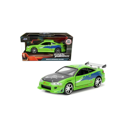 Jada 1/32 Scale Brian’s Mitsubishi Lancer Evolution VII Diecast Car – Green