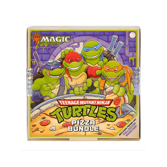 Magic The Gathering x TMNT Pizza Bundle Sealed Box Set – Collector Cards Limited Edition