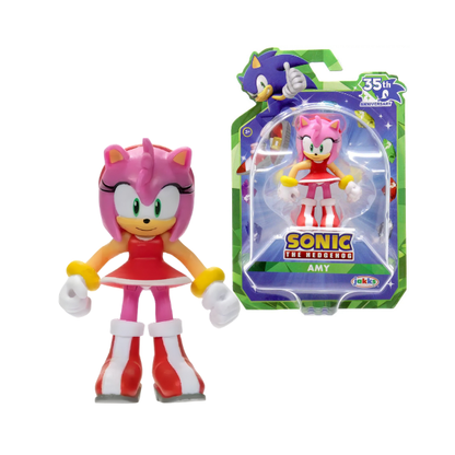 Jakks Sonic the Hedgehog 35th Anniversary Amy 2.5-Inch Mini Figure