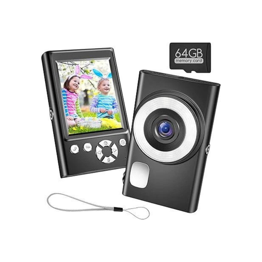 Câmera digital SONSHUYI H12 de 48 MP para crianças e iniciantes - Câmera para vlogs