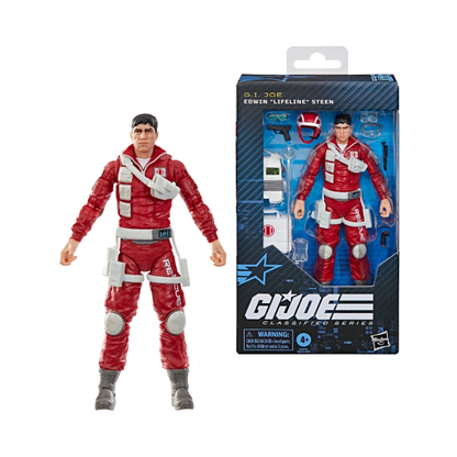 G.I. Joe Classified Edwin “Lifeline” Steen Medic Rescue Action Figure Hasbro