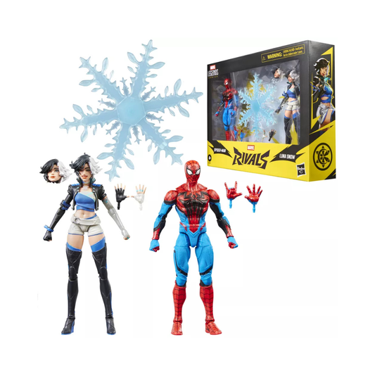 Hasbro Marvel Legends Rivals Spider-Man and Luna Snow Two-Pack
