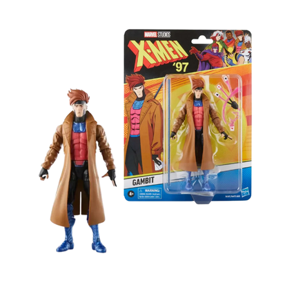 Hasbro Marvel Legends Series Gambit 6" Scale Action Figure – X-Men ’97 Collectible