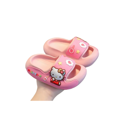 Hello Kitty Sweet Dreams Slides – Pink Eva Sandals Women 7.5–8