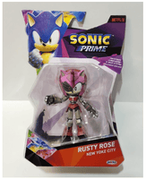 Sonic Prime 5" Rusty Rose New Yoke City Netflix Action Figure