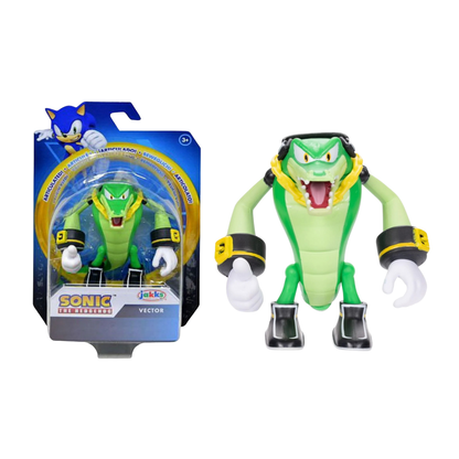 Jakks Pacific Sonic the Hedgehog Vector Action Figure – 2.5” Collectible Toy