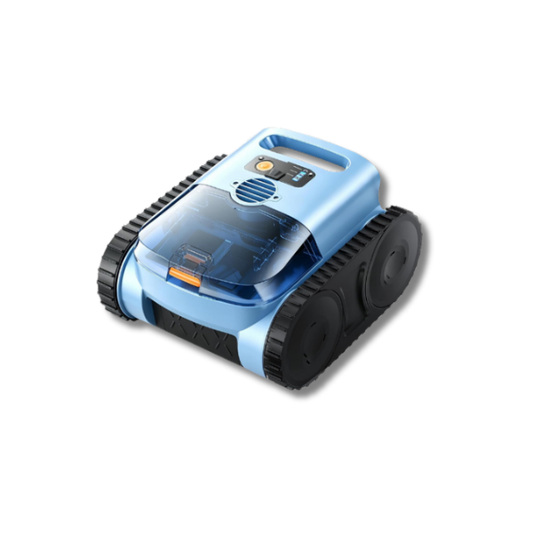 Robotic Pool Cleaner, Cordless Pool Vacuum for Inground Pools, Automatic Pool Cleaner Robot for Pool Floors, Drain Cleaning, Walls, Waterline, 2150 Sq.ft, 180min Runtime, 3H Fast Charging Robot for Spa Pool