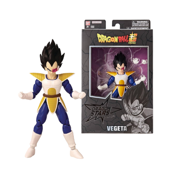 Bandai Dragon Ball Super Dragon Stars Vegeta with Scouter 6.5-Inch Action Figure