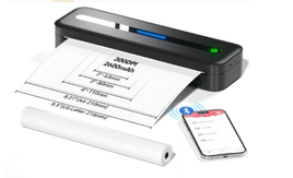 Betlife Wireless M832 Bluetooth Portable Printer - Travel-Friendly & Inkless