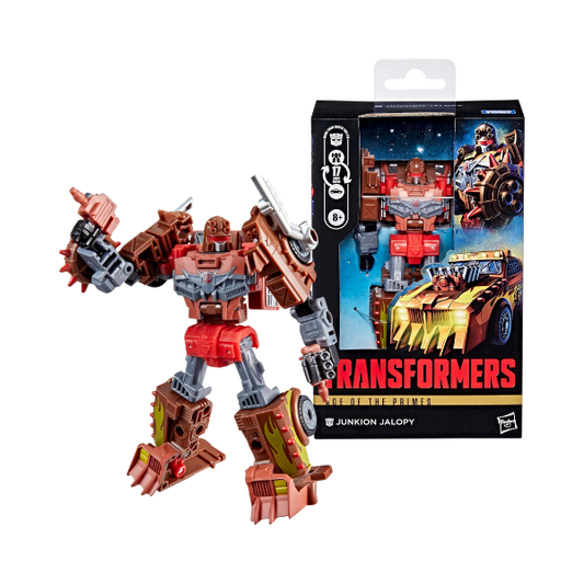 Transformers Age of the Primes Junkion Jalopy Deluxe Action Figure