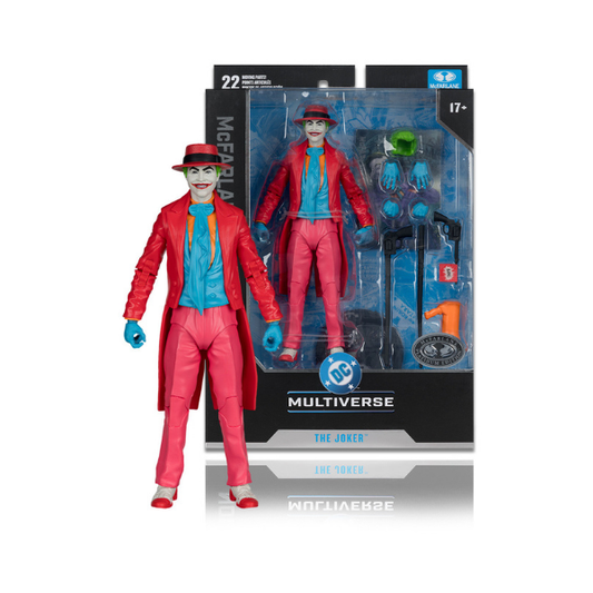 DC Multiverse The Joker McFarlane Collector Edition Platinum Edition 7 Inch Figure