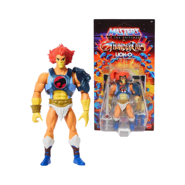 Lion-O Thundercats x MOTU Crossover Figure 5.5" – Retro 80s Style