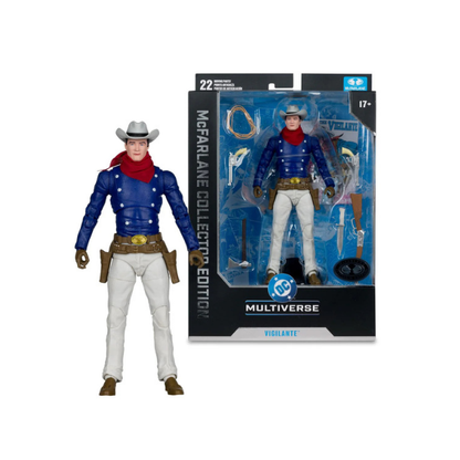 McFarlane DC Multiverse Collector Edition Vigilante All-Star Squadron 7-Inch Action Figure with Accessories