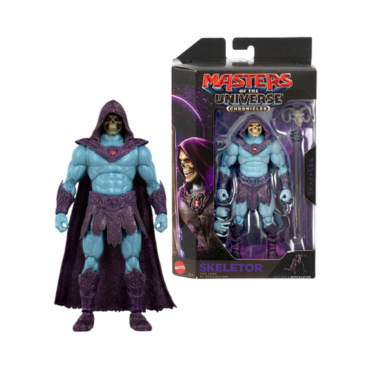 Masters of the Universe Chronicles Skeletor Evil Lord of Destruction Deluxe Articulation Action Figure
