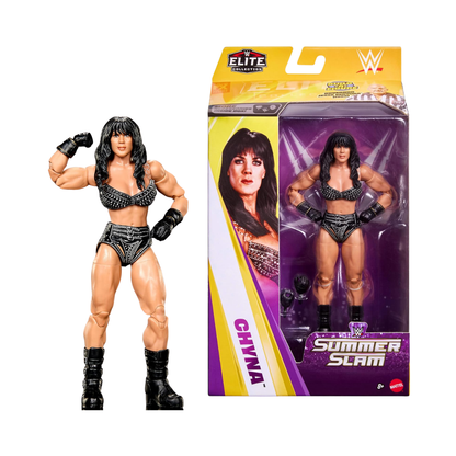 WWE Elite Collection SummerSlam Chyna Mattel action figure with Build-A-Figure part