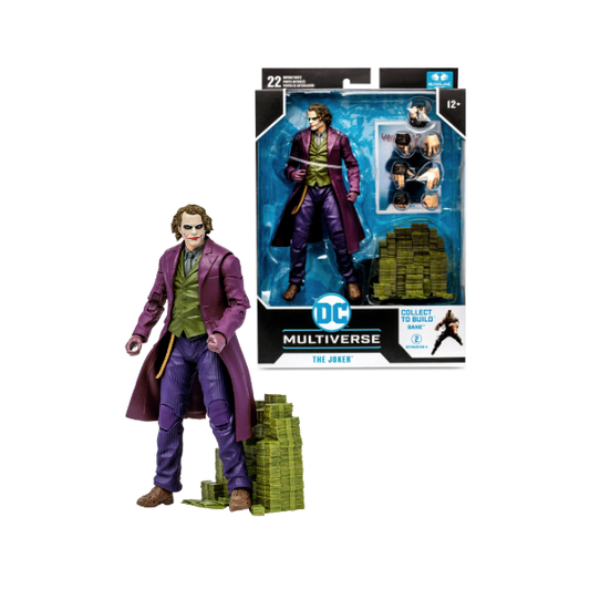 McFarlane Toys DC Multiverse The Joker (The Dark Knight Trilogy) 7in Build-A Figure