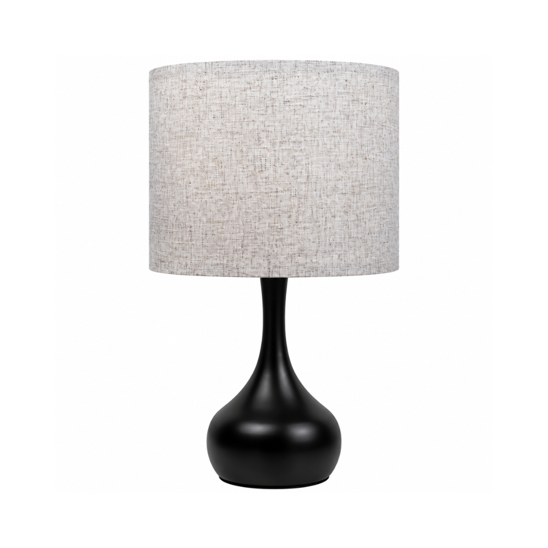ONEWISH 17.32 Touch Bedside Table Lamp 3-Way Dimmable LED Bulb Included