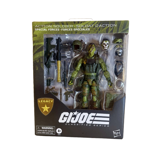 G.I. Joe Classified Series Special Forces Soldier Action Figure w/ Accessories Hasbro