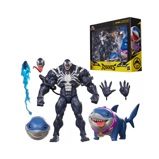 Marvel Legends Marvel Rivals Venom & Jeff the Land Shark 6 Inch Action Figure 2 Pack