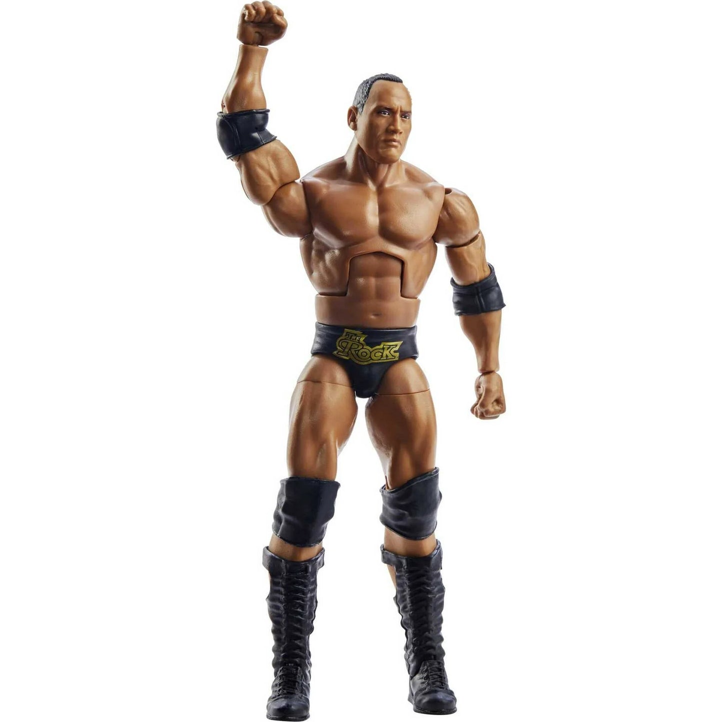 WWE Elite The Rock 6” WrestleMania Action Figure with Accessories