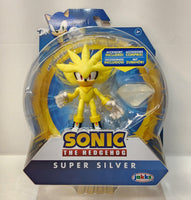 "Jakks Sonic Hedgehog Super Silver Action Figure 4-Inch"