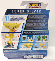 "Jakks Sonic Hedgehog Super Silver Action Figure 4-Inch"