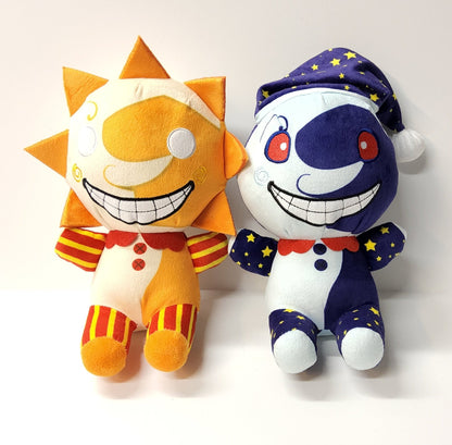 FNAF Sun and Moon 9" Plushies New Never Opened