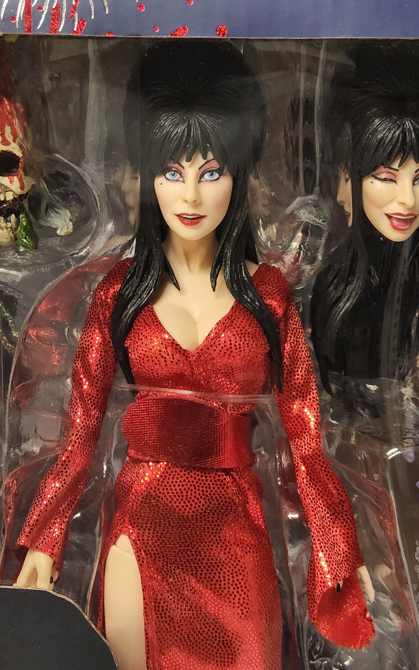 "NECA Elvira Mistress of the Dark 8" Action Figure - Red Fright & Boo"