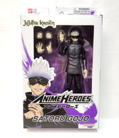 Bandai Jujutsu Kaisen Anime Heroes Satoru Gojo 6" Action Figure