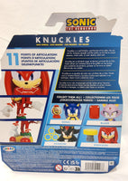 Sonic the Hedgehog Knuckles Spring 4 Inch Action Figure with Spring Accessory