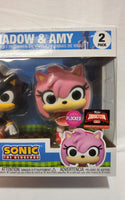 Funko POP! GAMES Sonic the Hedgehog Shadow & Amy 2pk - Limited Edition