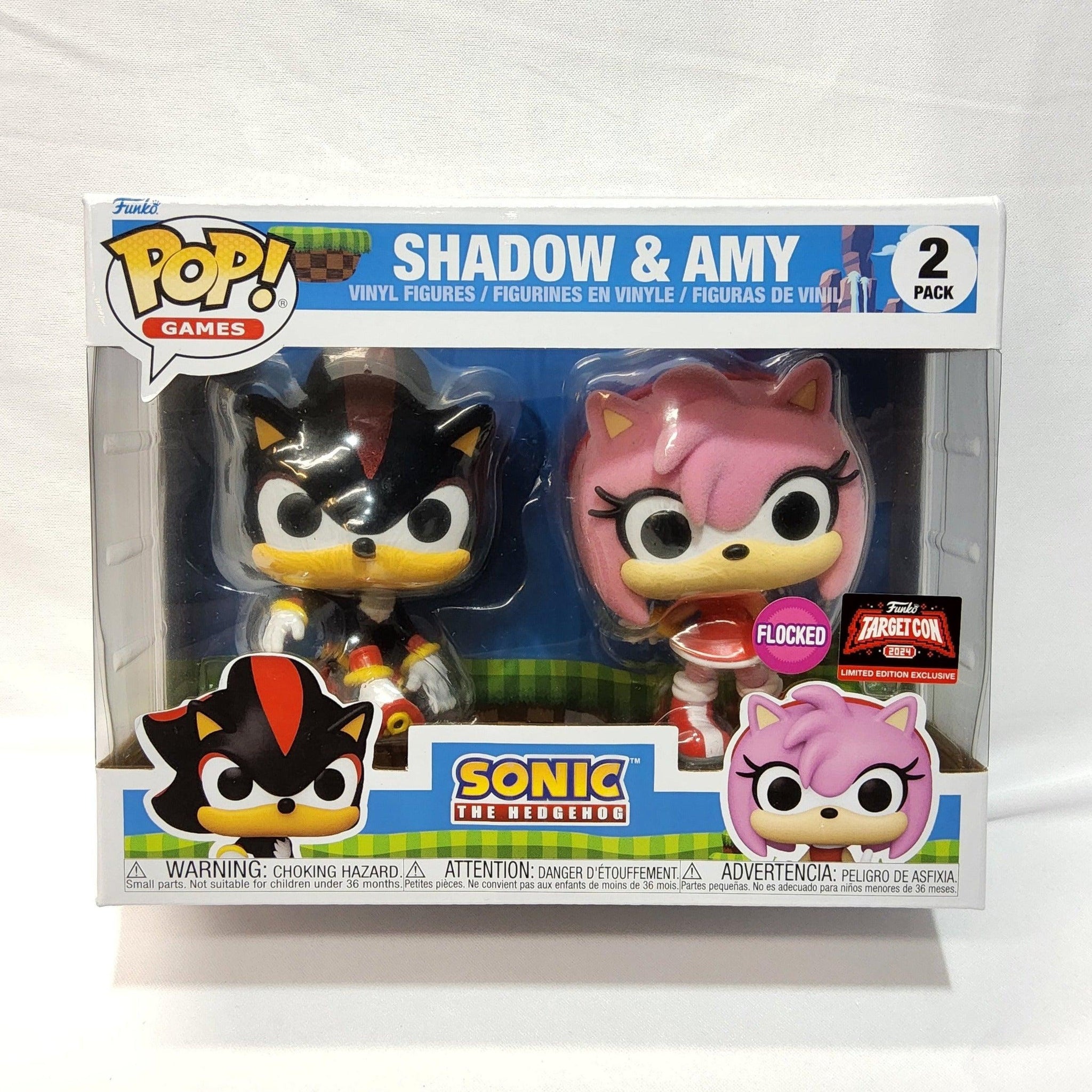 Funko POP! GAMES Sonic the Hedgehog Shadow & Amy 2pk