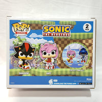 Funko POP! GAMES Sonic the Hedgehog Shadow & Amy 2pk - Limited Edition