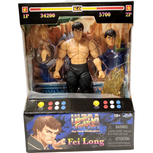Fei Long Ultra Street Fighter II: The Final Challengers Action Figure