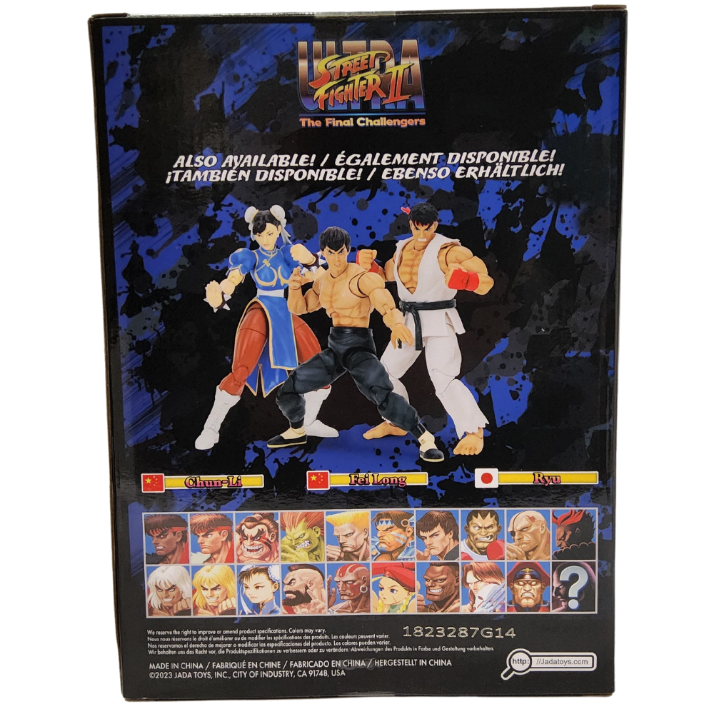 Fei Long Ultra Street Fighter II: The Final Challengers Action Figure