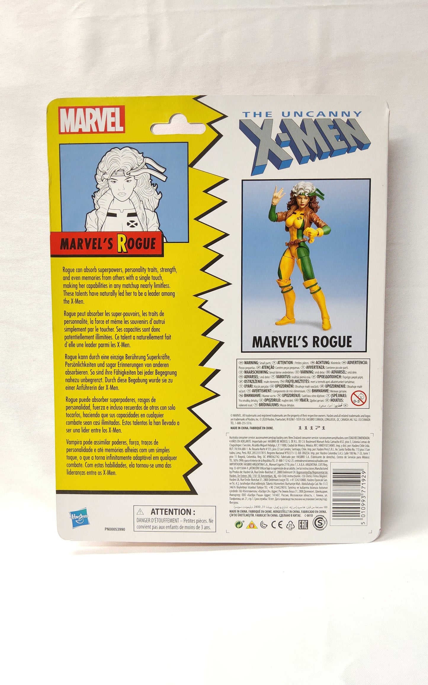 Marvel Legends Retro Rogue Uncanny X-Men 6" Action Figure