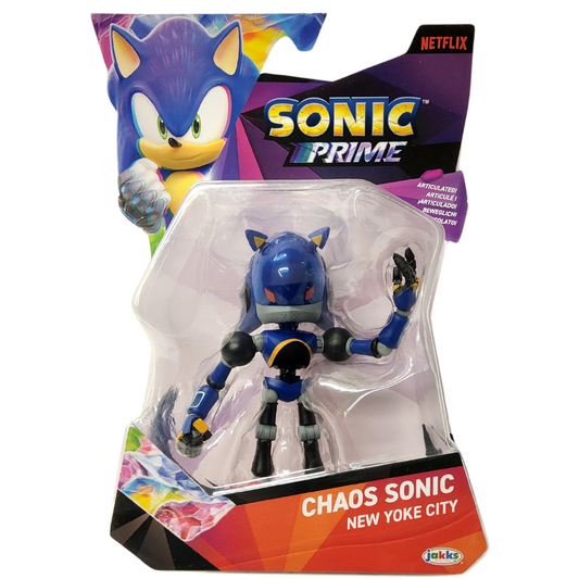 Jakks Pacific Sonic Prime Chaos Sonic New Yoke 5" Netflix Action Figure