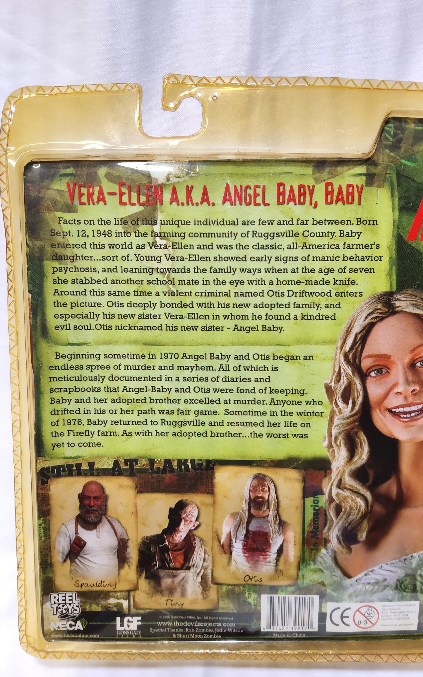 The Devil's Rejects Baby Figure NECA - Horror Collectible