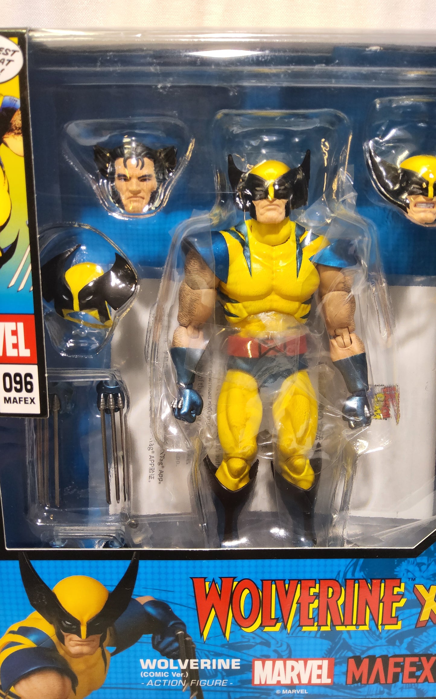 MEDICOM Toy Wolverine Comic Version 6" Action Figure | Japan Import MAFEX No.096