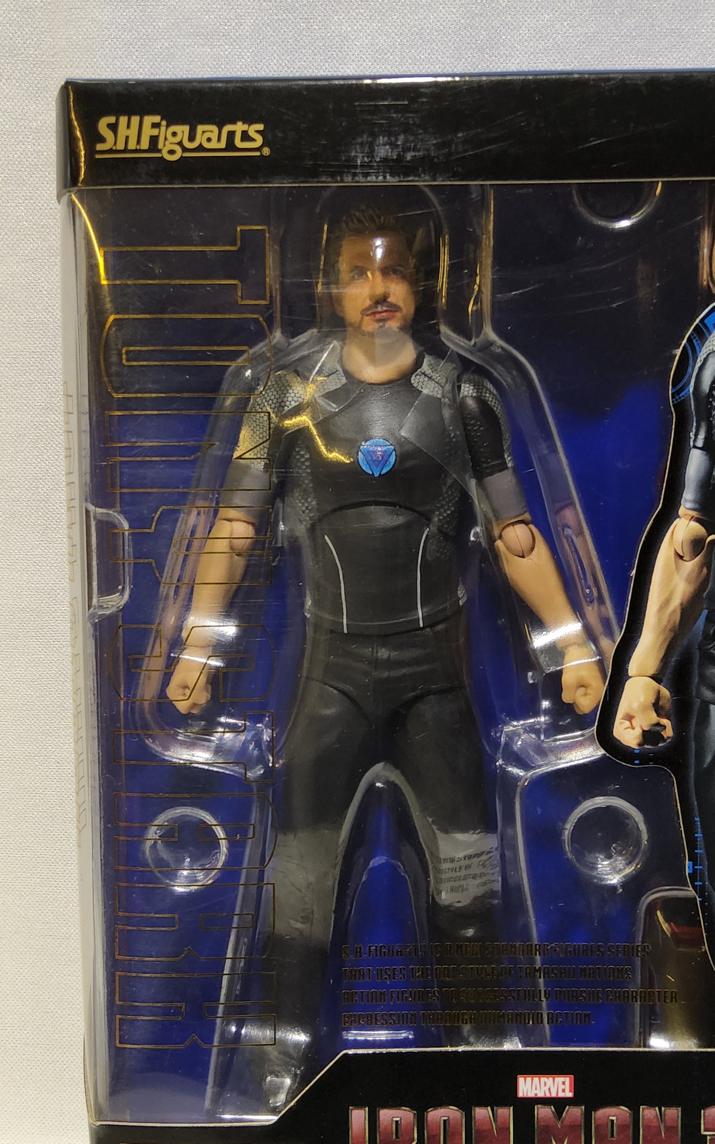S.H. Figuarts Tony Stark Iron Man 3 Figure - Bandai Marvel Collectible